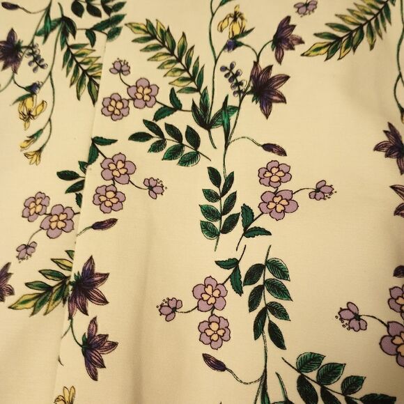 Liz Claiborne white blazer with floral print - Picture 8 of 10